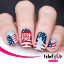 Whats Up Nails - B066 Slice of Americana Stamping Plate