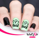 Whats Up Nails - Boo! Stencils