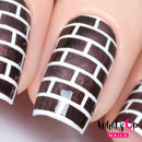 Whats Up Nails - Bricks Stencils