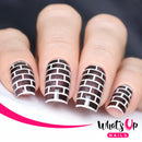 Whats Up Nails - Bricks Stencils