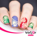 Whats Up Nails - Butterfly Wings Stencils