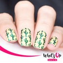 Whats Up Nails - Cactus Stencils