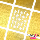 Whats Up Nails - Cactus Stencils