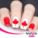 Whats Up Nails - Canadian Flag Stencils