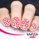 Whats Up Nails - Candy Canes Stencils
