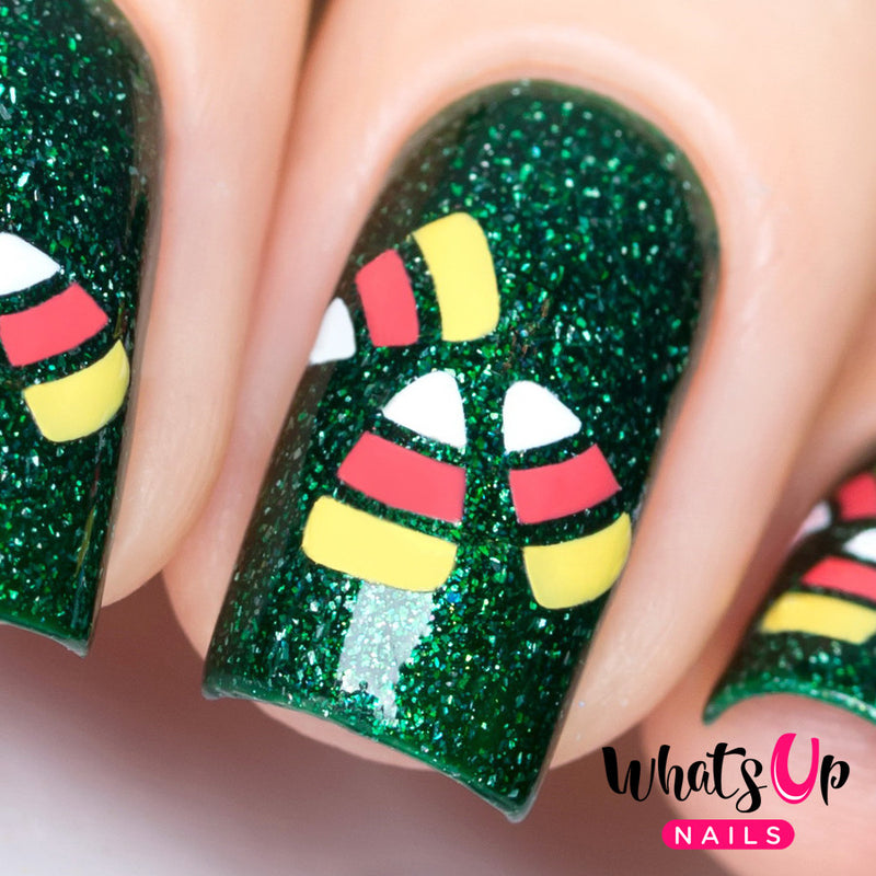 Whats Up Nails - Candy Corn Stencils