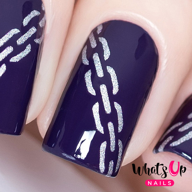 Whats Up Nails - Chain Stencils