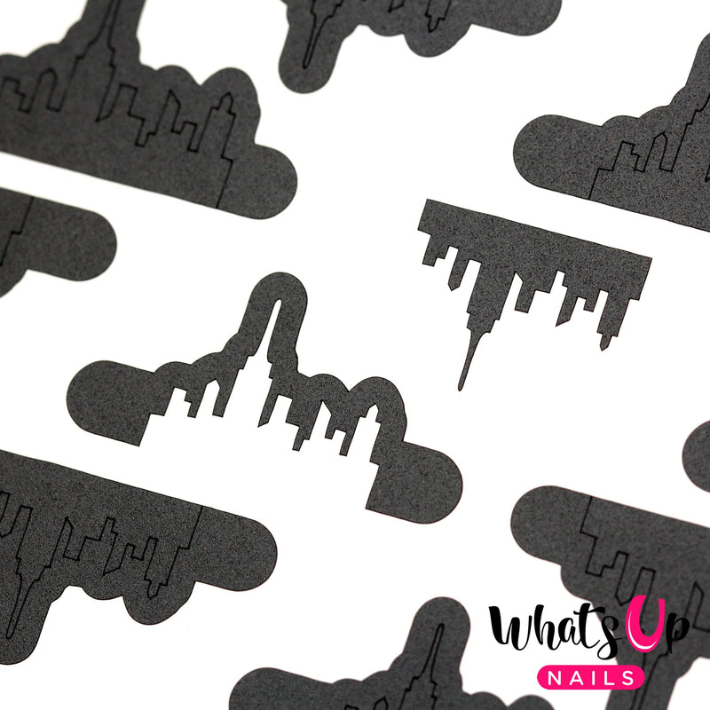 Whats Up Nails - City Stencils