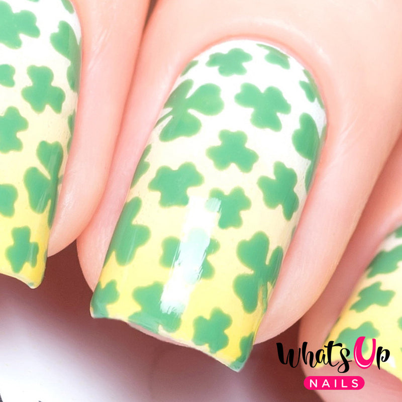 Whats Up Nails - Clover Field Stencils