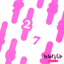 Whats Up Nails - Counting Stencils