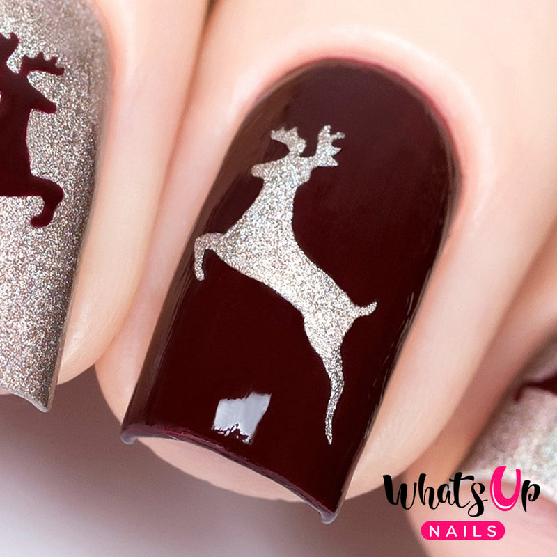 Whats Up Nails - Deer Stencils