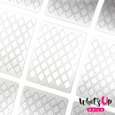 Whats Up Nails - Diamond Pattern Stencils