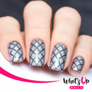 Whats Up Nails - Diamond Pattern Stencils