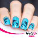 Whats Up Nails - Dolphins Stencils