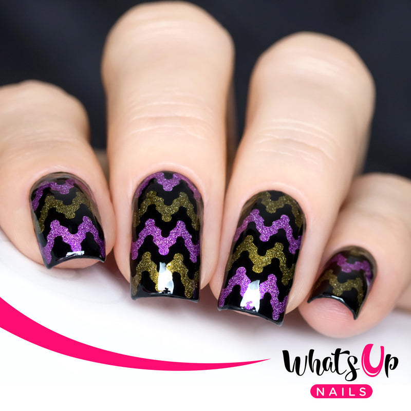 Whats Up Nails - Dot Zig Zag Tape