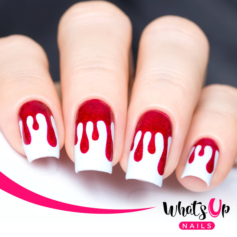 Whats Up Nails - Dripping Stencils