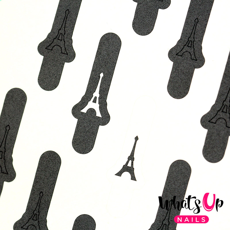 Whats Up Nails - Eiffel Tower Stencils