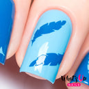 Whats Up Nails - Feather Stencils