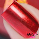 Whats Up Nails - Fire Red Chrome Powder
