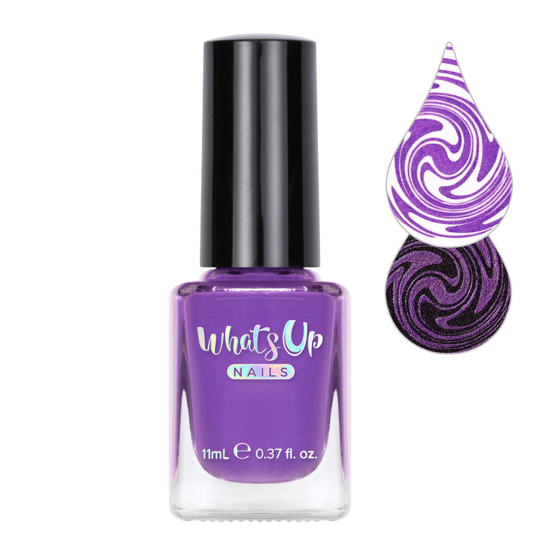 Whats Up Nails - First Violet Stamping Polish
