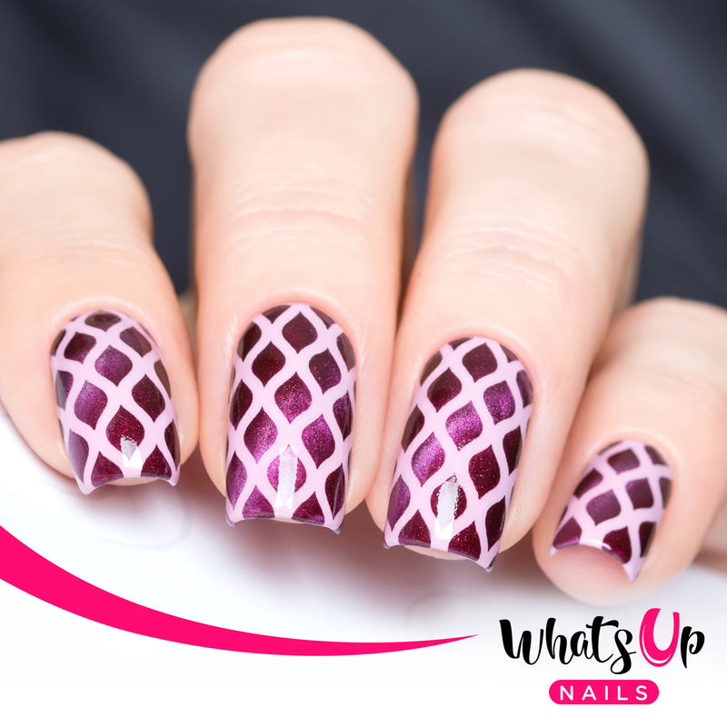 Whats Up Nails - Fishnet Stencils