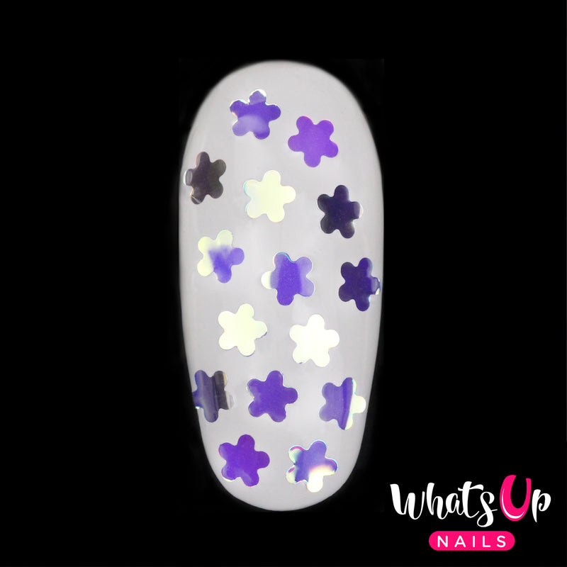 Whats Up Nails - Flower Glitter