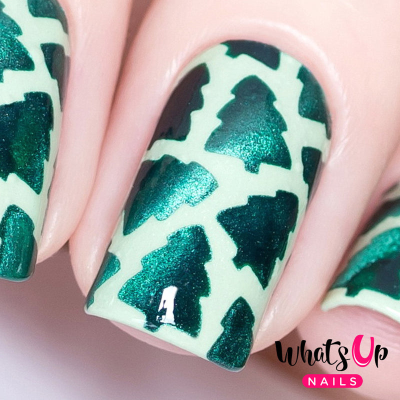 Whats Up Nails - Forest Stencils
