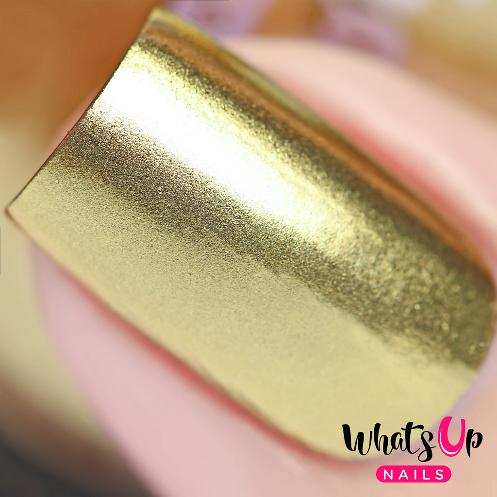 Whats Up Nails - Gold Chrome Powder for Mirror Nails
