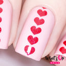 Whats Up Nails - Heart Stack Stencils