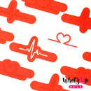 Whats Up Nails - Heartbeat Stencils