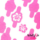Whats Up Nails - Hibiscus Stencils