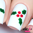 Whats Up Nails - Holly Stencils