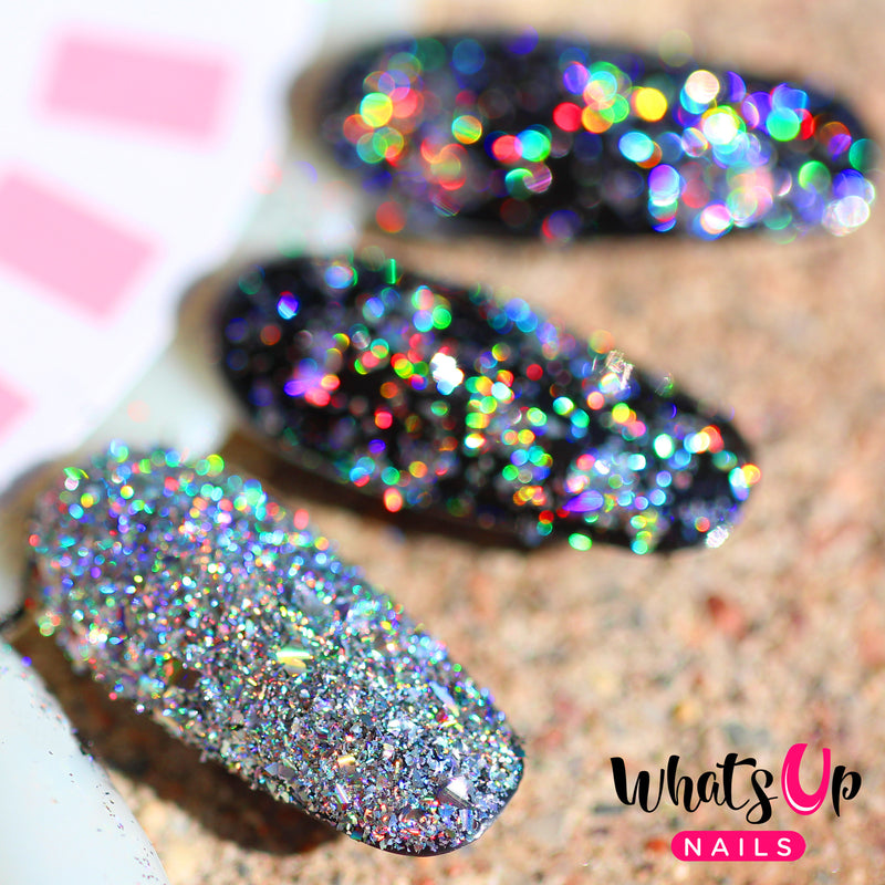Whats Up Nails - Holographic Flakies