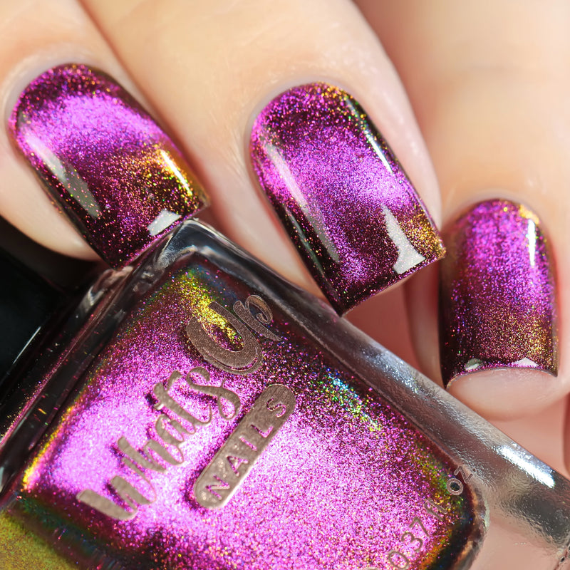The Most Ultra Violet Nail Polish: Purple Glitter Rain