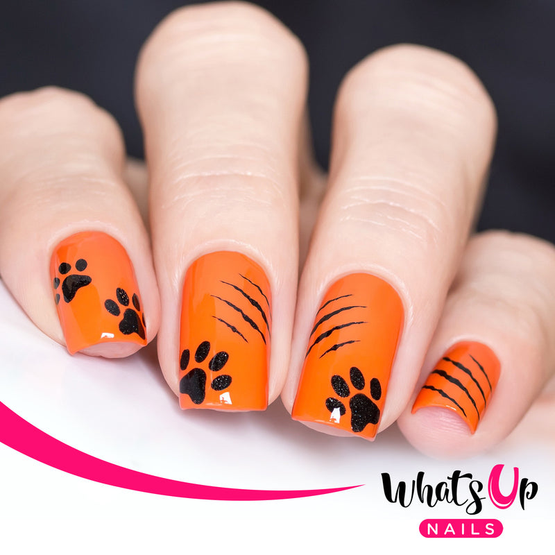Whats Up Nails - Kitty Scratch Stencils
