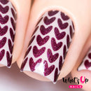 Whats Up Nails - Knitting Stitches Stencils