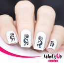Whats Up Nails - Kokopelli Stencils