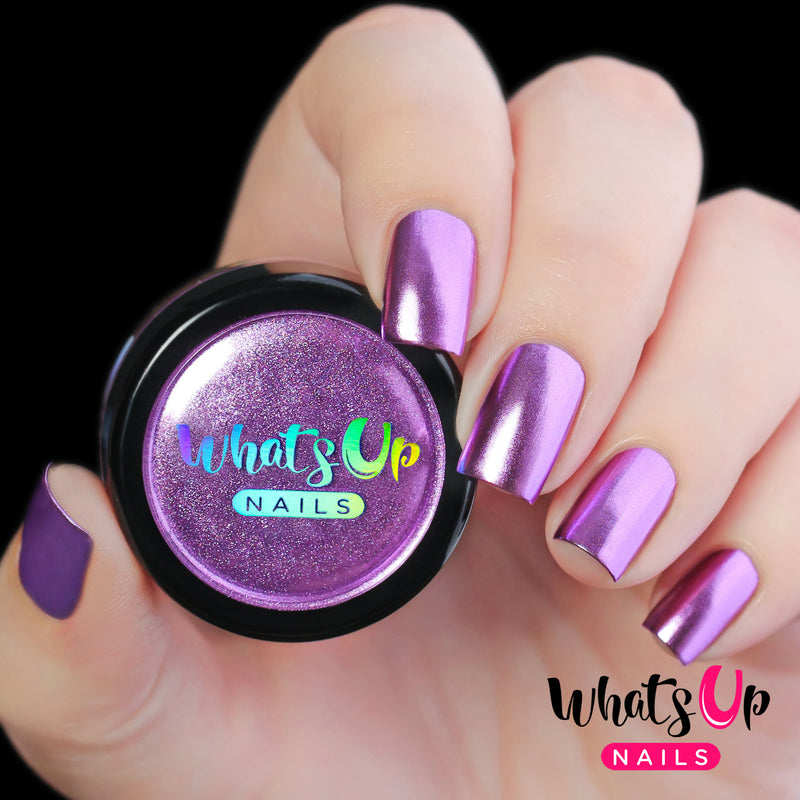 Whats Up Nails - Lilac Chrome Powder