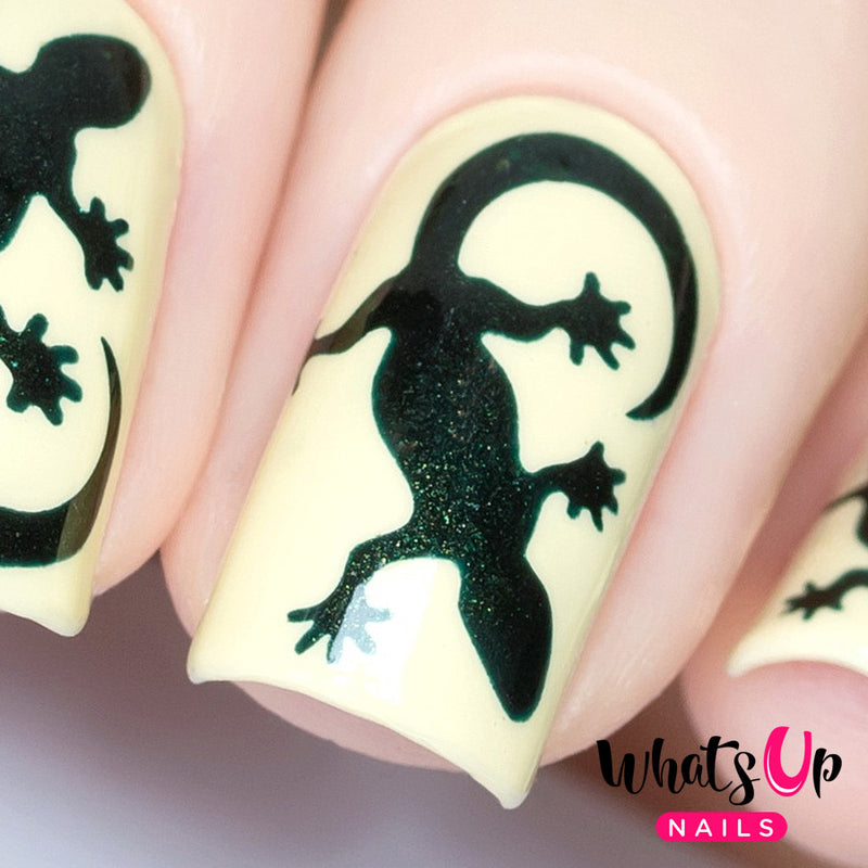 Whats Up Nails - Lizard Stencils