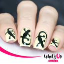Whats Up Nails - Lizard Stencils