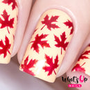 Whats Up Nails - Maple Leaves Stencils
