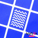 Whats Up Nails - Marbled Zig Zag Stencils