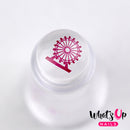 Whats Up Nails - Mini Double Sided Clear Stamper & Scraper