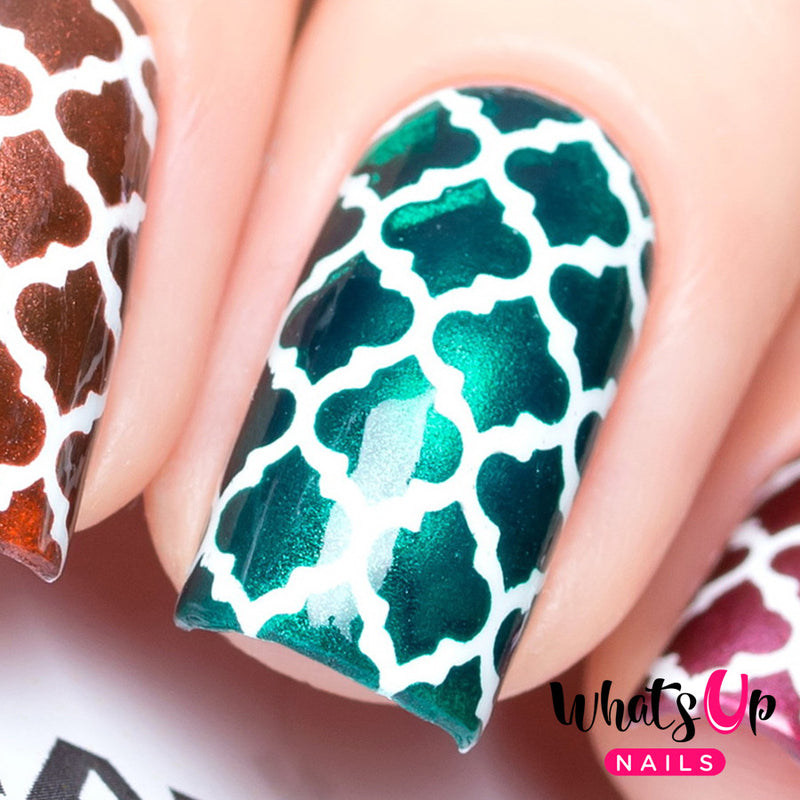 Whats Up Nails - Moroccan Stencils