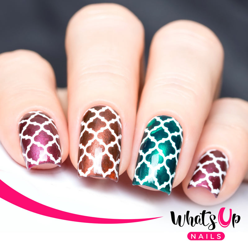 Whats Up Nails - Moroccan Stencils