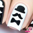 Whats Up Nails - Movember Stencils