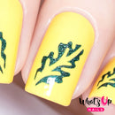 Whats Up Nails - Oak Leaf Stencils