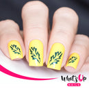 Whats Up Nails - Oak Leaf Stencils