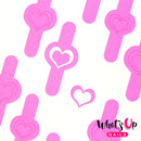 Whats Up Nails - Open Heart Stencils