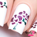 Whats Up Nails - Orchids Stencils by solo_nails